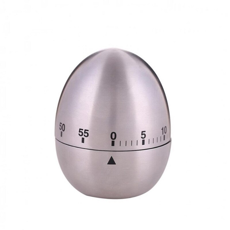Stainless steel timer kitchen timer egg / Apple reminder mechanical timer