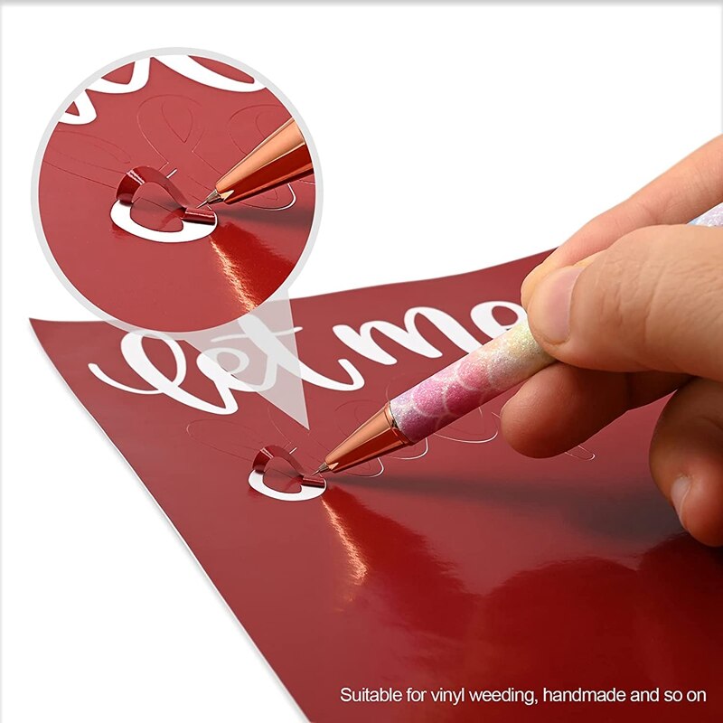 Air Release Pen Tool Pin Pen Ambachtelijke Vinyl Ontluchting Wieden Gereedschap Voor Zuigmond Out Bubble Htv Craft Vinyl Met vullingen