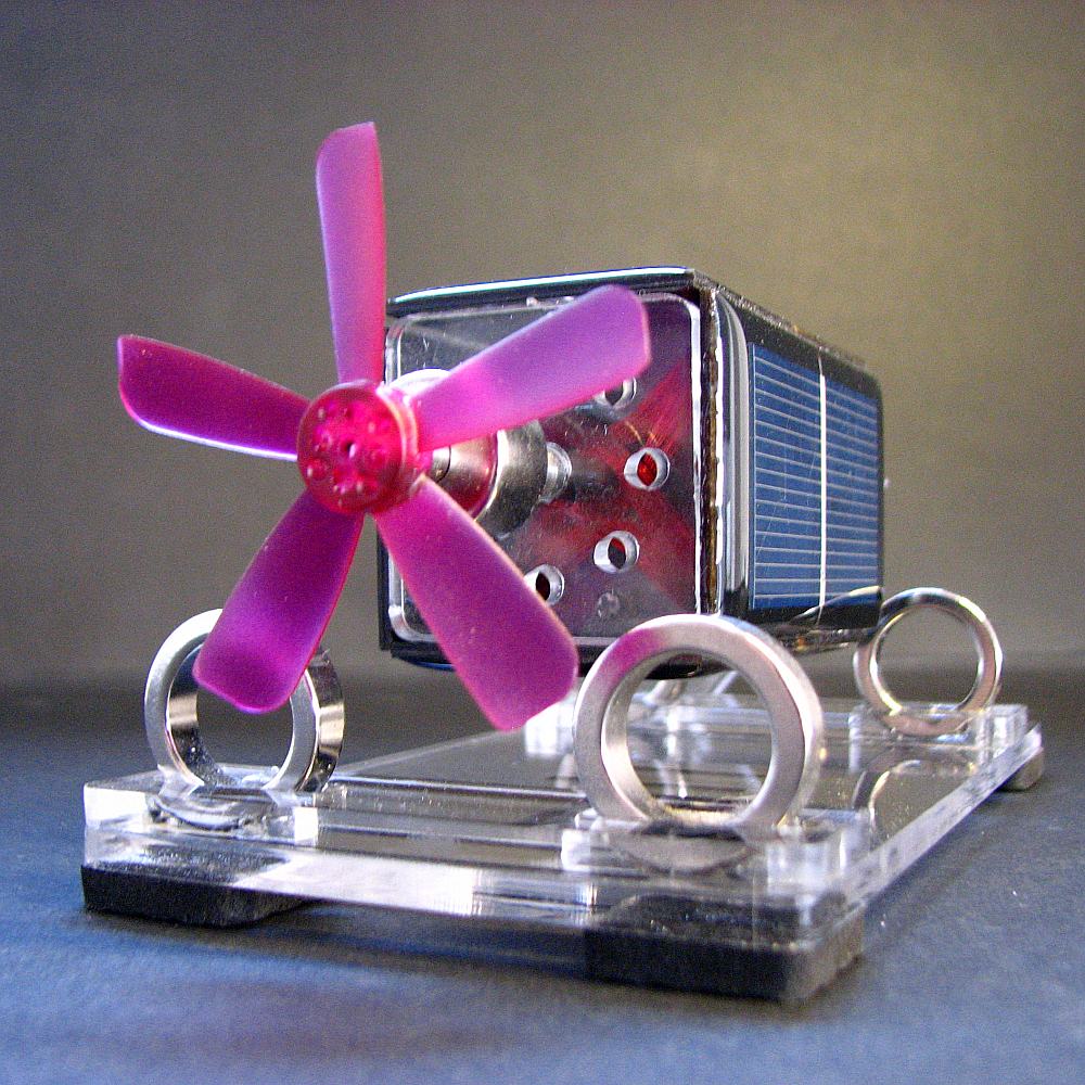 Solar speelgoed Mendocino Motor magnetische ophanging met Violet Propeller wetenschappelijke Natuurkunde speelgoed