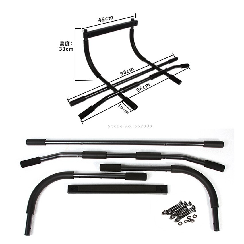 Simple Door Parallel Bar Multi-functional Indoor Household Fitness Door Frame Body Lifting Steel Horizontal Parallel Bar YH-039