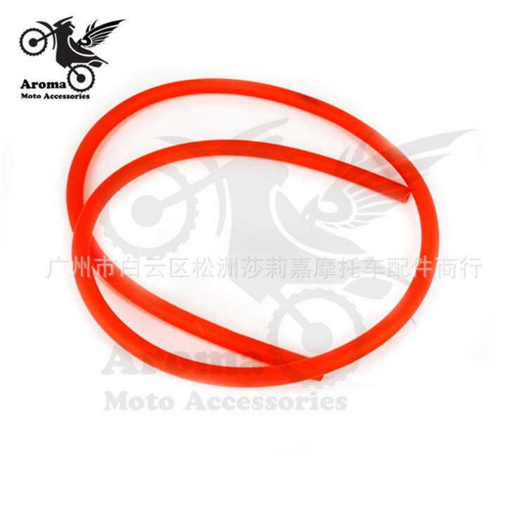 1M moto gas oil hose fuel line petrol tube pipe dirt pit bike ATV oil line for yamaha ktm honda suzuki motorcycle accessories: Red