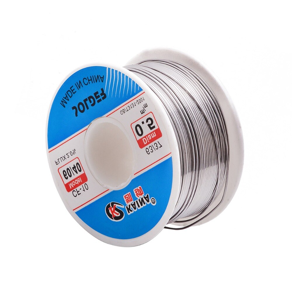 Solder Sn 60/Pb 40 Rosin Core Tin Lead Solder Wire Soldering Welding Flux 2.0% Iron Wire Reel Mayitr Solder Wire 0.5mm 100g