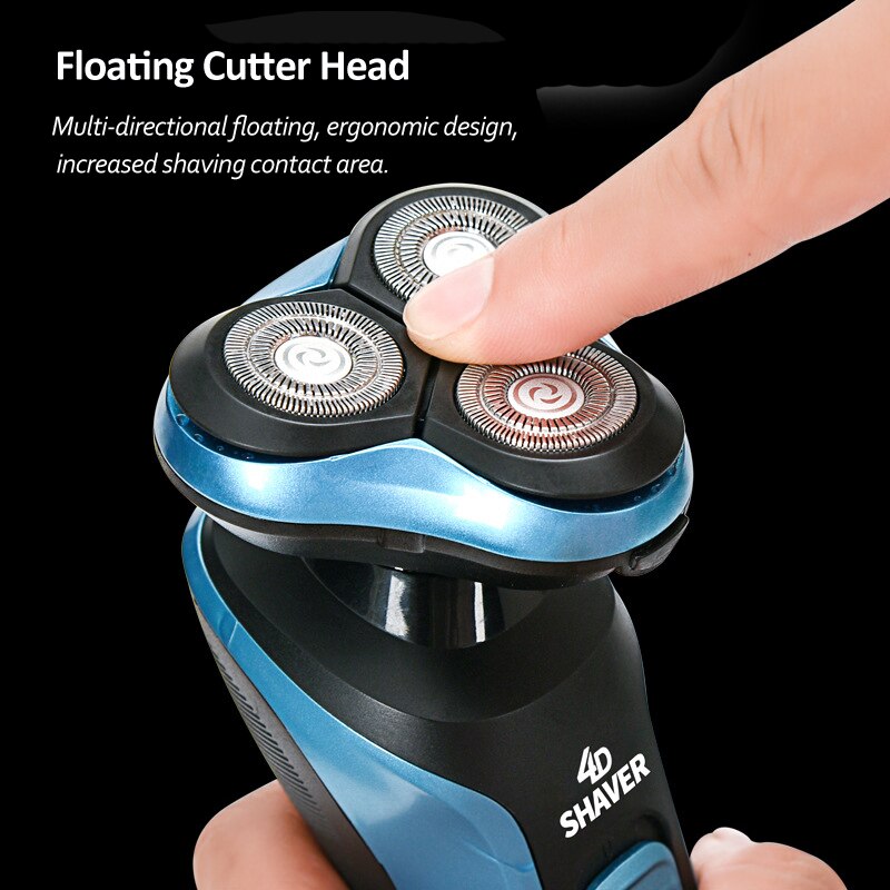 3D Floating Electric Shaver Washable Men Razor USB Charging Beard Trimmer 110V/220V Shaving Machine 41