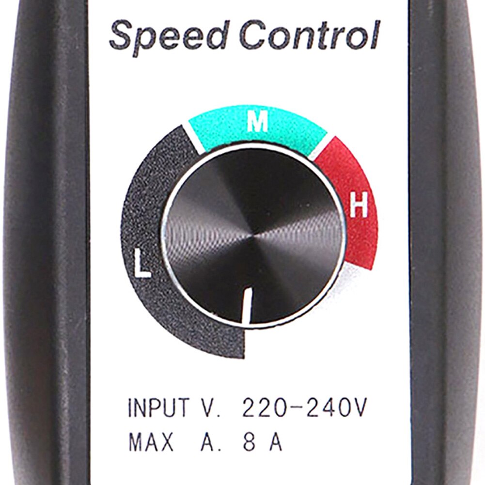 220-240V 8A Speed Control Electric Motor Variable Regulator for Light Fan Pump