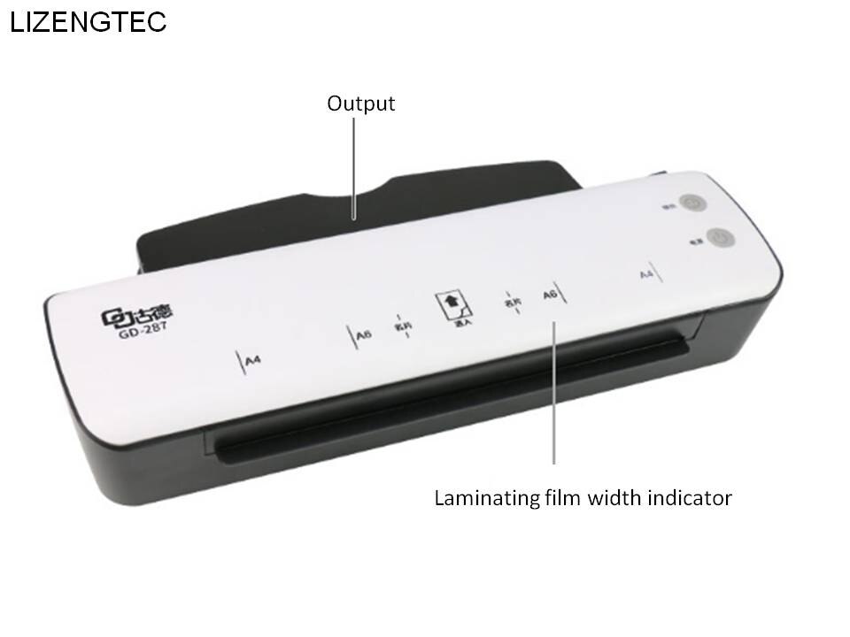 LIZENGTEC-laminateur , Machine à rouler à réchauffer rapidement, pour documents et photos en papier A4, ,