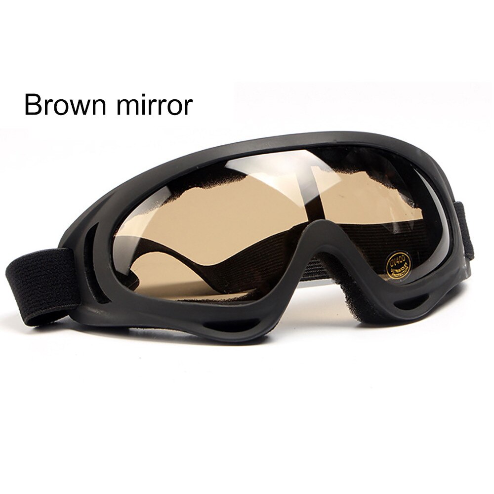 Gafas de sol a prueba de polvo para Snowboard, lentes de esquí para motocicleta, montura de lente, para deportes al aire libre, a prueba de viento, #30,: D