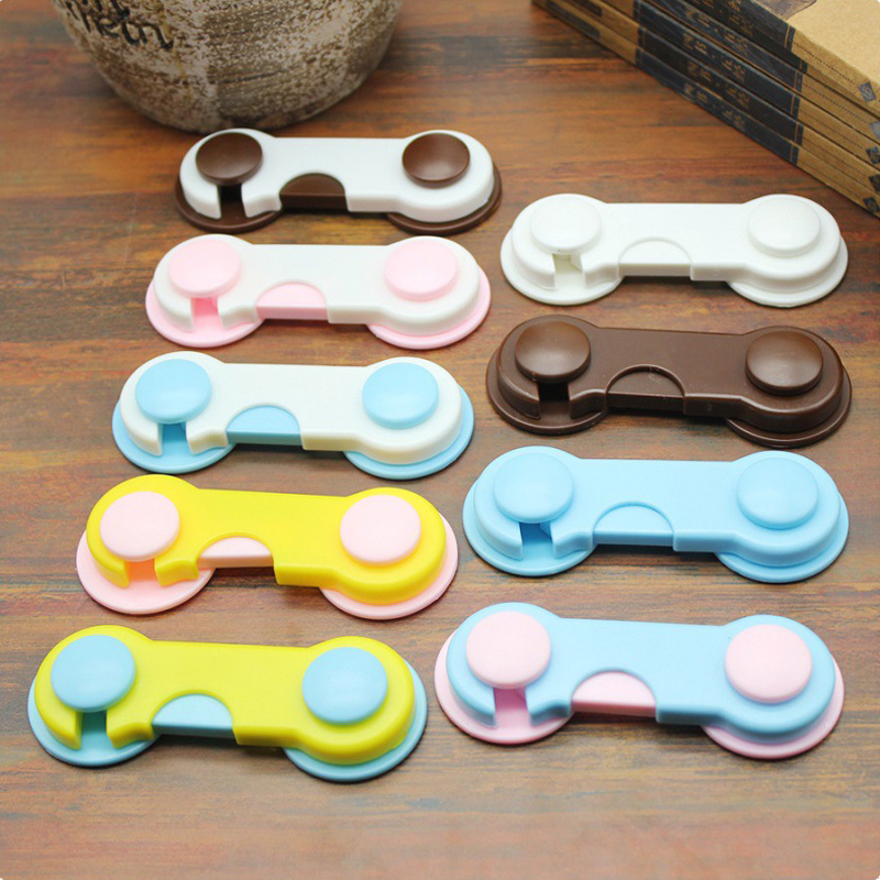 4 Stks/partij Multifunctionele Kind Baby Veiligheid Lock Kast Kastdeur Lade Veiligheid Sloten Kinderen Veiligheid Protector
