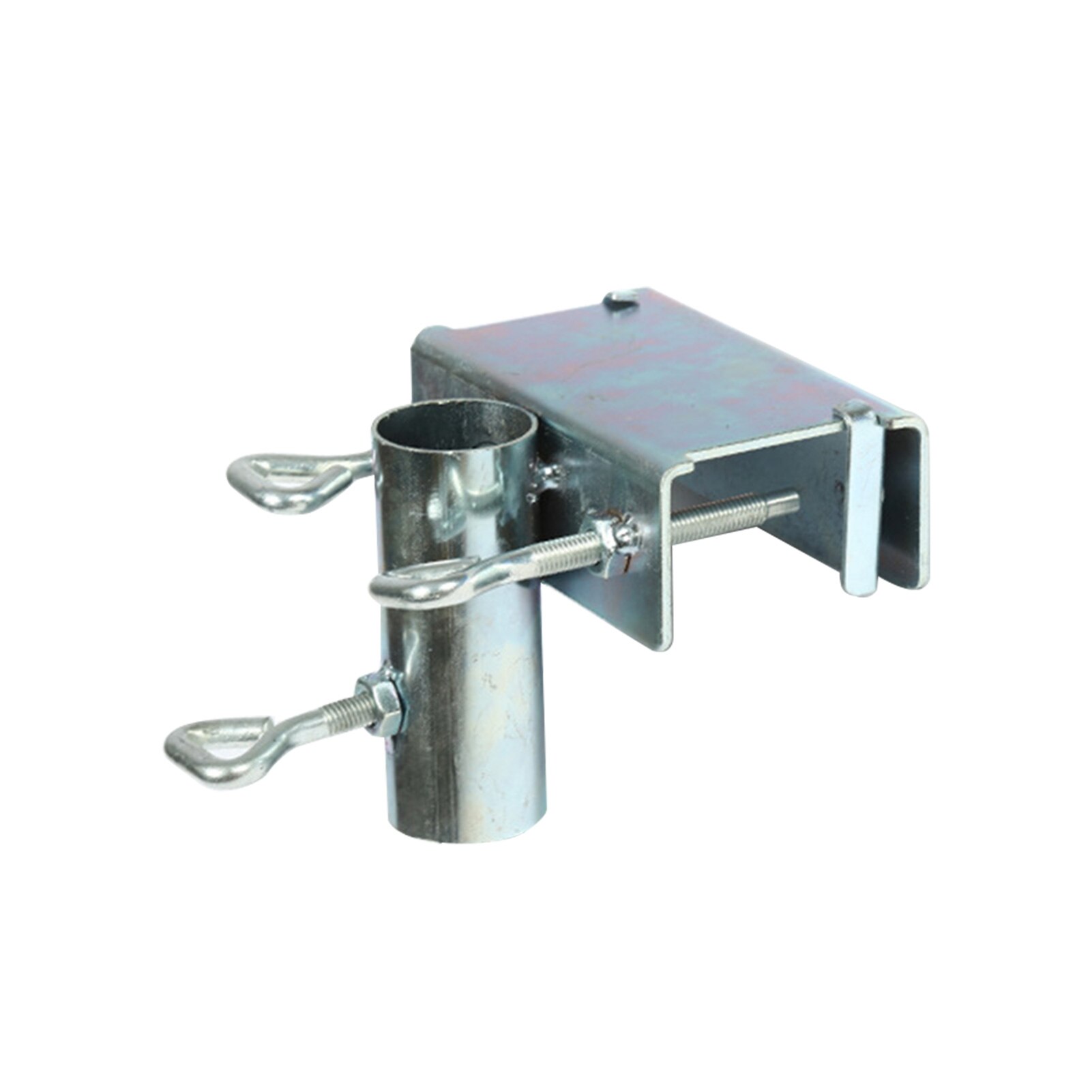 Patio Balcony Beach Umbrella Stand Bracket Courtyard Metal Stable Parasol Fixed Clip Outdoor Garden Heavy Duty Holder Rain Gear