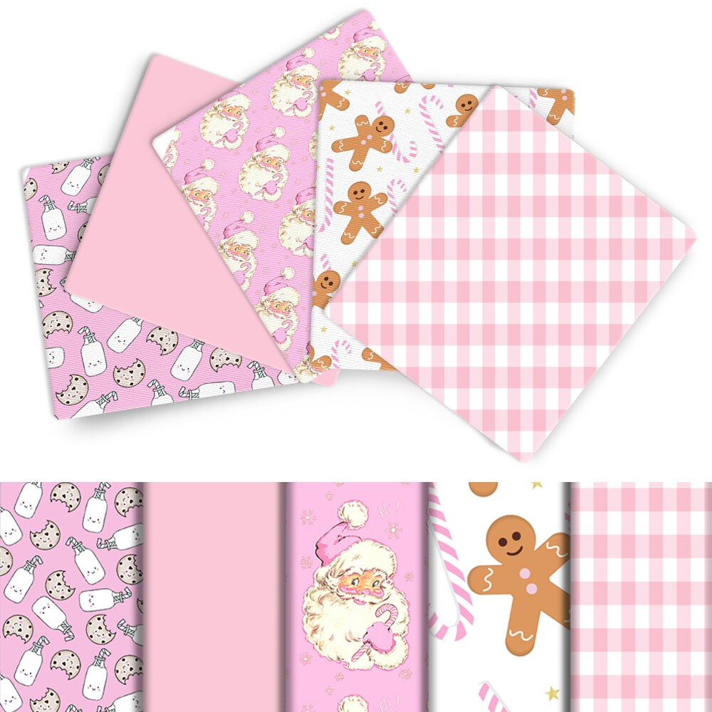 50*140cm 5 diseños/juego, medio metro cuidado saludable 100% conjunto de tela de algodón textil para el hogar costura acolchado ropa DIY,c12648: 1111635001