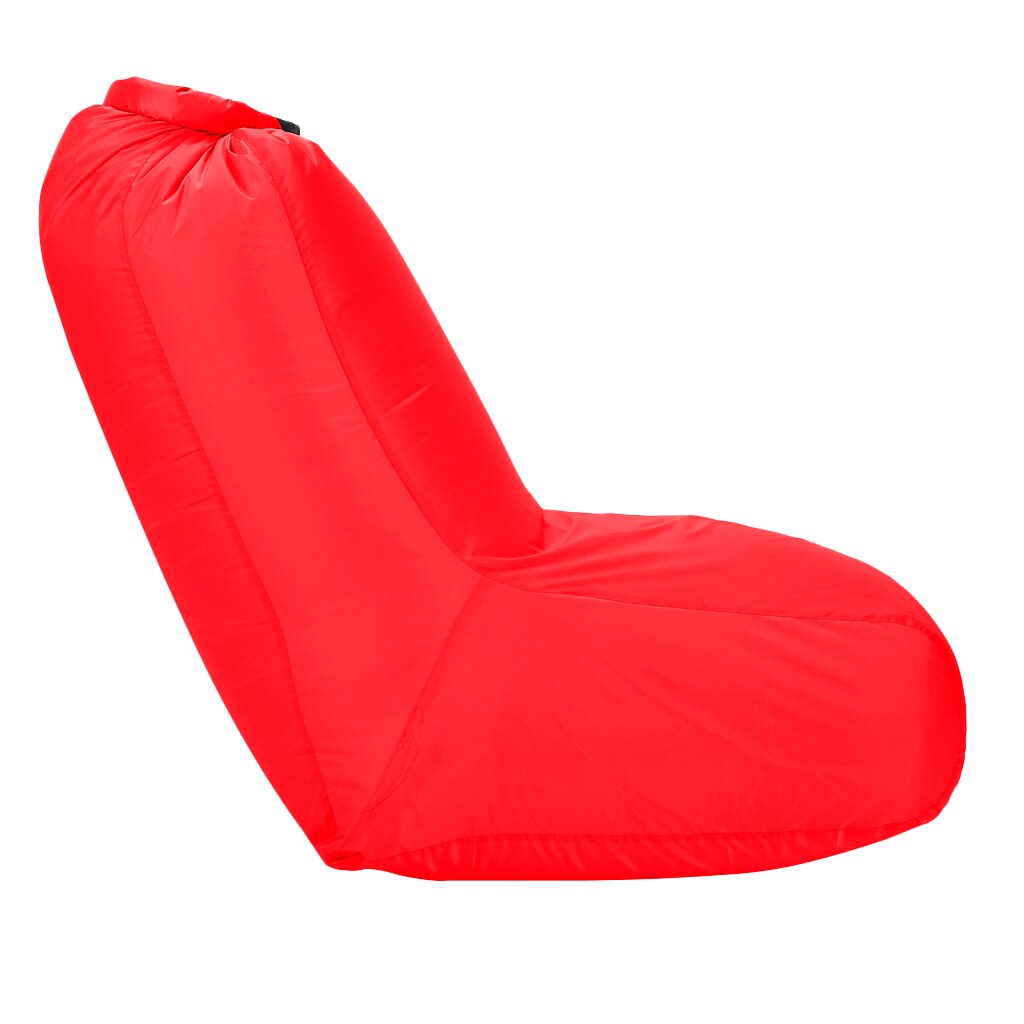 Sac de couchage léger chaise longue gonflable canapé Camp pique-nique plage Air canapé chaise avec dossier équipement de Camping en plein Air Durable