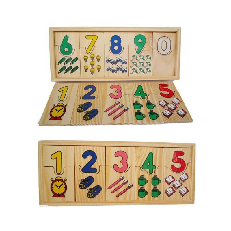 Børn matematik legetøj til børn træ tæller geometrisk form kognition tal matcher baby tidlig uddannelse undervisningsmidler