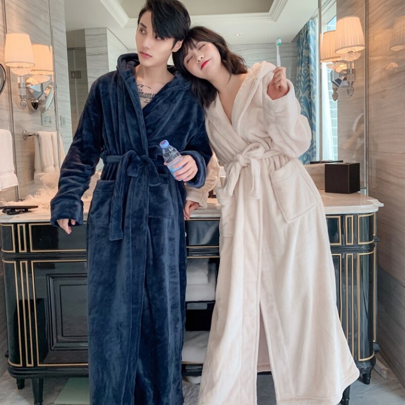 Demegimi Herren Schlafanzug Lang Streifen Baumwolle Winter Pyjama Nightwear Set Langarmshirt gestreifte Schlafanzughose für Männer,Himmelblau,M
