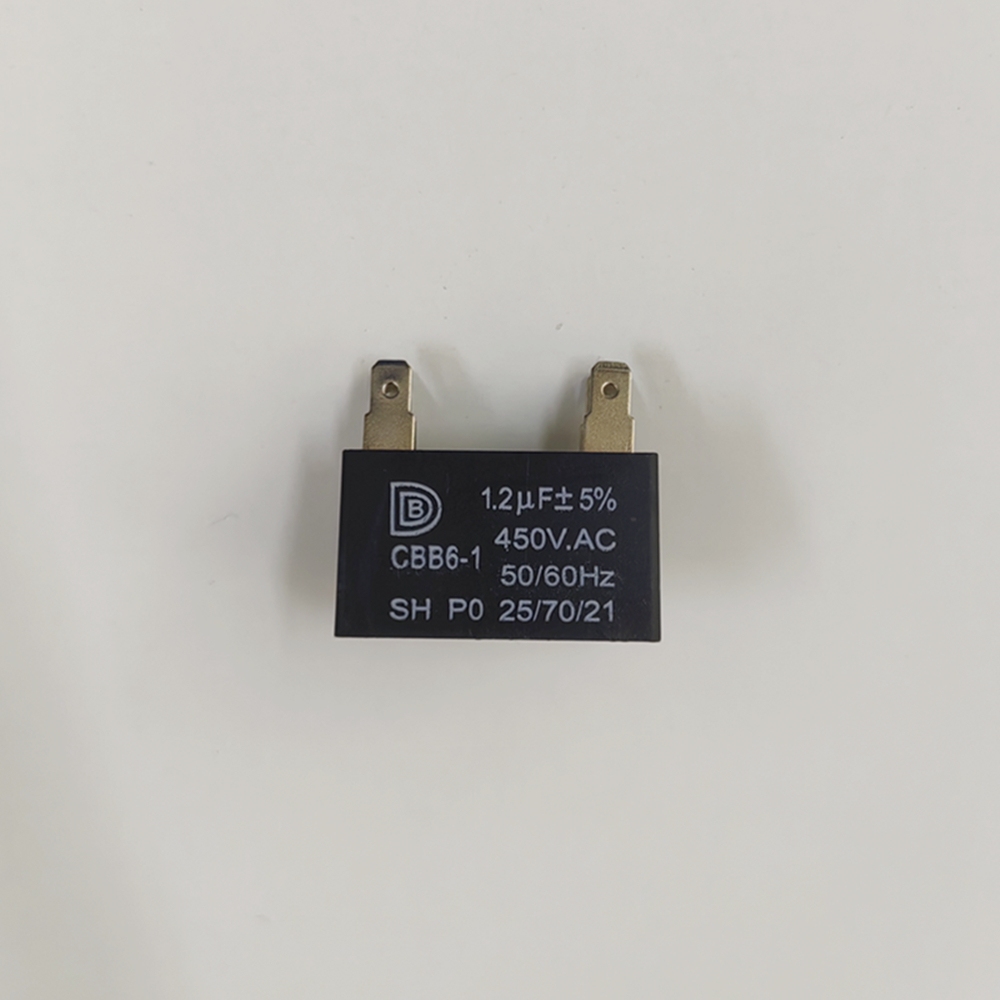 450V Airconditioner Onderdelen Fan Motor Start Condensator 1 Uf 1.2 Uf 1.5 Uf 2 Uf 2.5 Uf 3 uf 3.5 Uf 4.5 Uf 5 Uf Rechthoek Vormige Condensator: 1.2uF