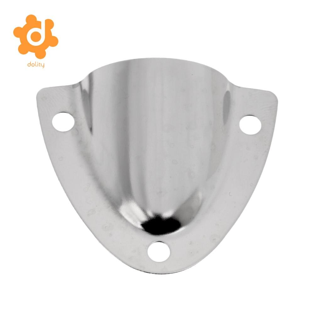 2pcs Stainless Steel 316 Midget Clam Shell Wire Cable Vent Cover For Boat