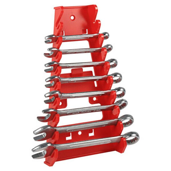 Multi Slots Spanner Storage Rack Wrench Holder Rail Tray Spanners Organizer Tool SCVD889