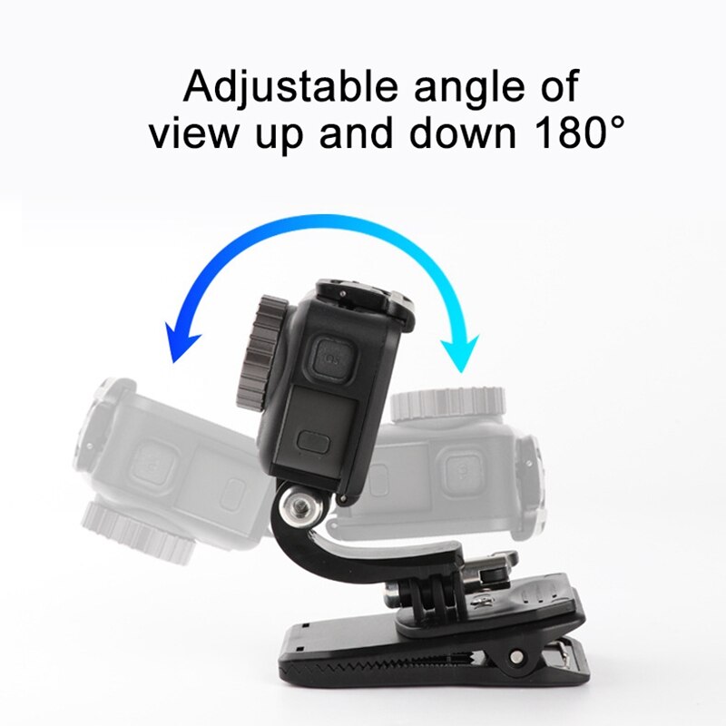 J forme sac à dos pince de fixation pour XiaoYi Gopro Hero8 7 6 5 4 accessoires de caméra d'action