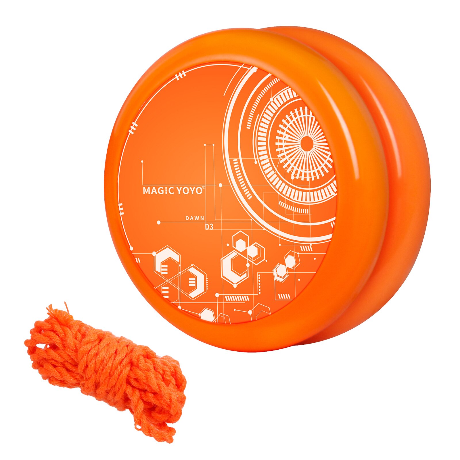 Yoyos for Kids Beginner Yoyo with Narrow Bearing Steel Axle ABS Body Looping Play Durable Not Easy To Be Scratched