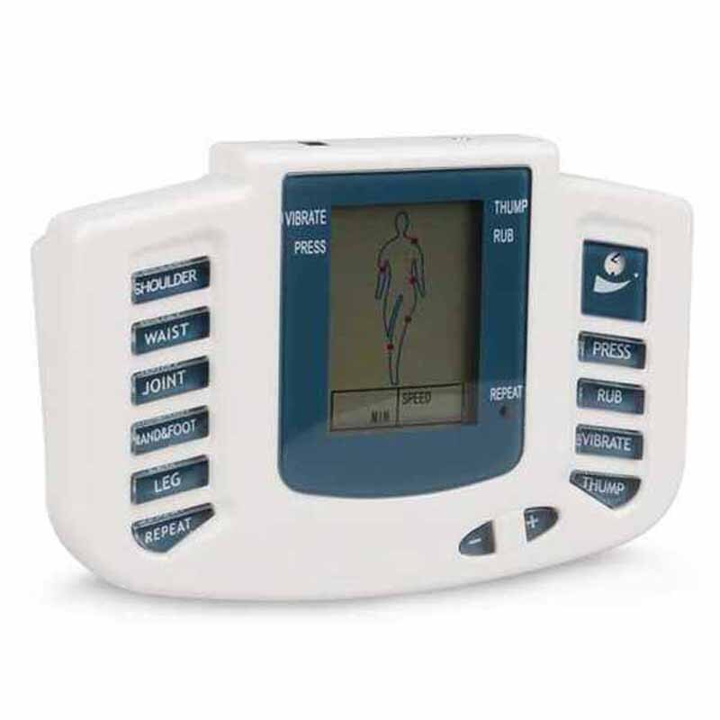 Électro stimulateur Tens EMS, appareil de relaxation pour tout le corps, masseur de thérapie musculaire, stimulation par impulsion, Acupuncture Tens avec pantoufle de thérapie