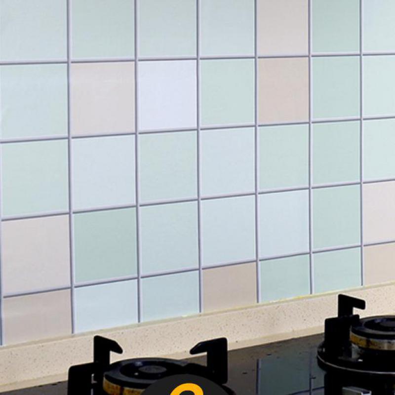 Kitchen Mirror Decal Adhesive Wall Paper Borders Wallpaper Border Kids 3d Papel Decorativo Adhesivo Para Cocina Sticker Wall: 4