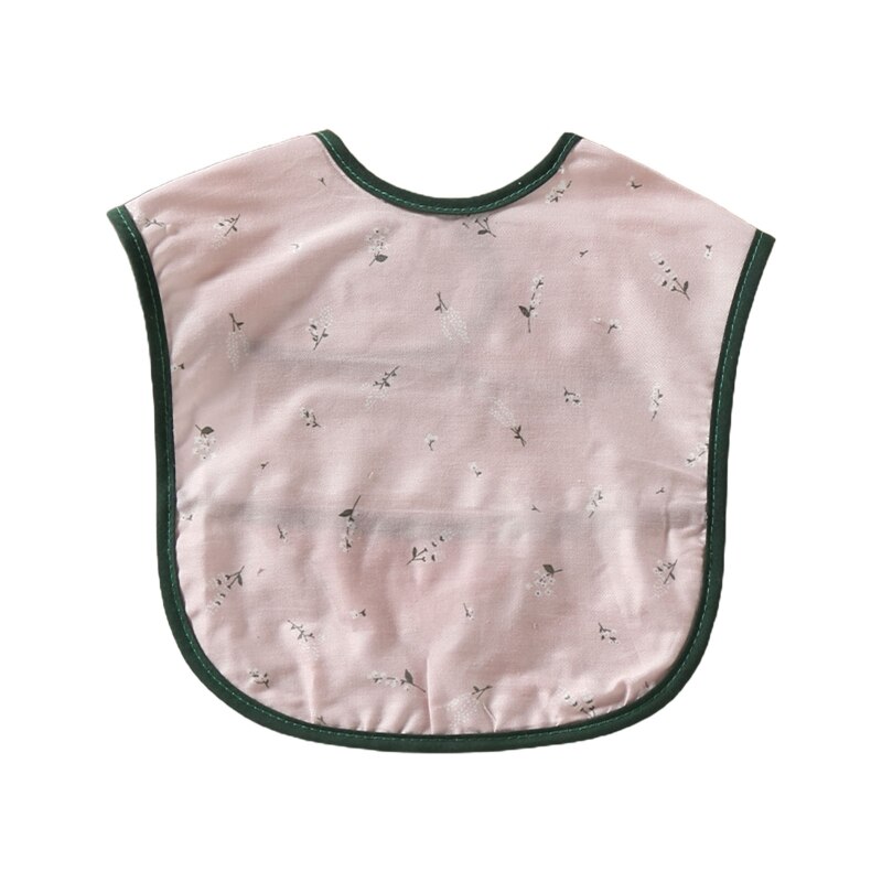 Bébé nourrissons doux coton salive serviette enfants enfant en bas âge -né imperméable à l'eau impression Burp chiffons alimentation bavoirs: 8