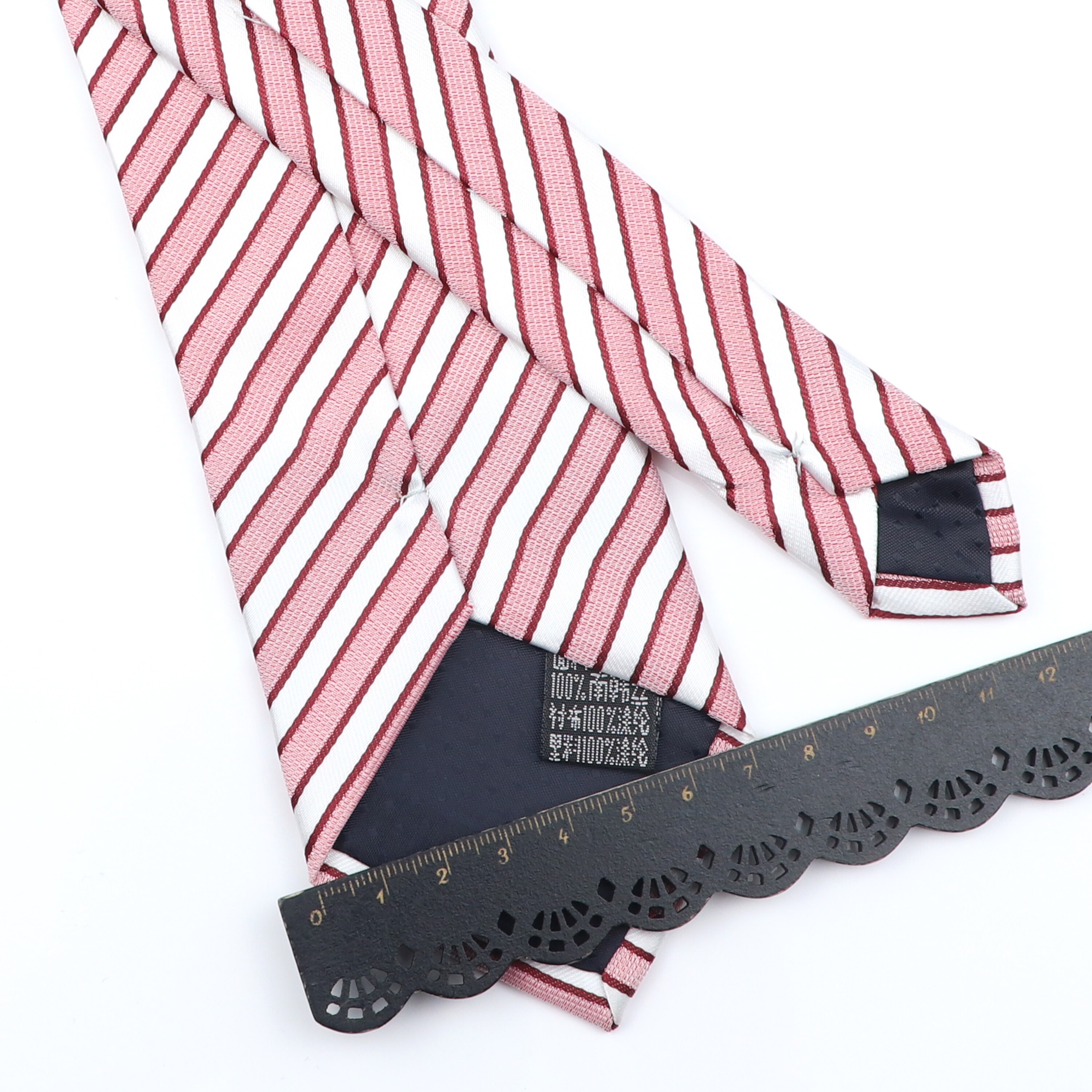 Corbata de punto a rayas para hombre, corbatas suaves clásicas de , tejido Jacquard de poliéster, accesorios de uso diario, Azul, Negro, Rojo, rosa,