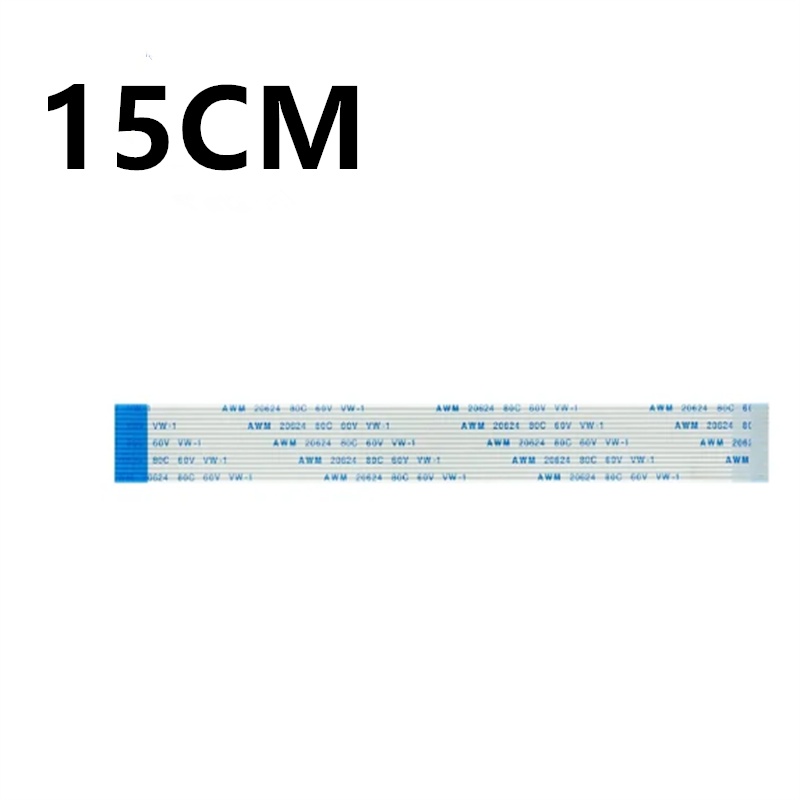 Raspberry Pi Camera Cable FFC Cable Ribbon Flexible Flat Line Wire 15/30cm 15 Pin 22 Pin for Raspberry Pi Zero W: WHITE