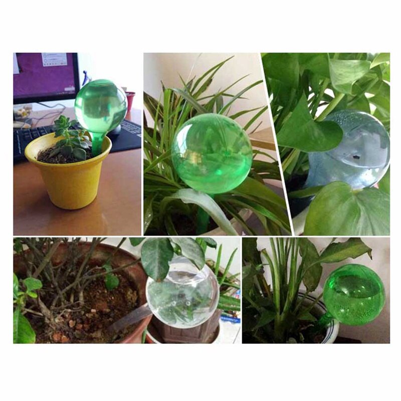 Selvautomatisk drypvanding kugle dovenvandingsanordning løg kugler plante blomster bonsai vanding til haven