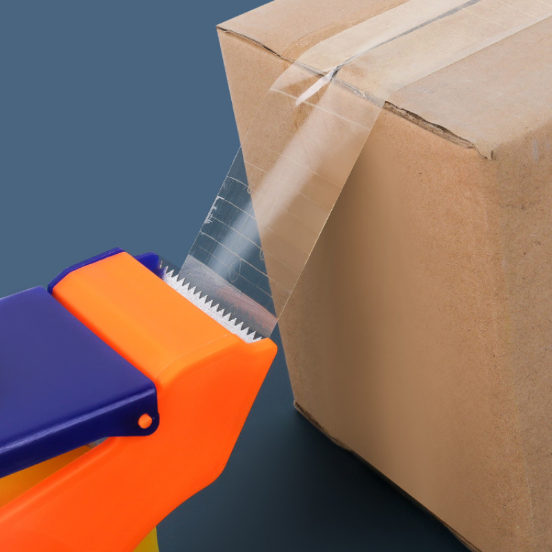 1PC Taper Tape Cutter Baler Adhesive Dispenser Office Desktop Blue Tape Holder Packing Dispense