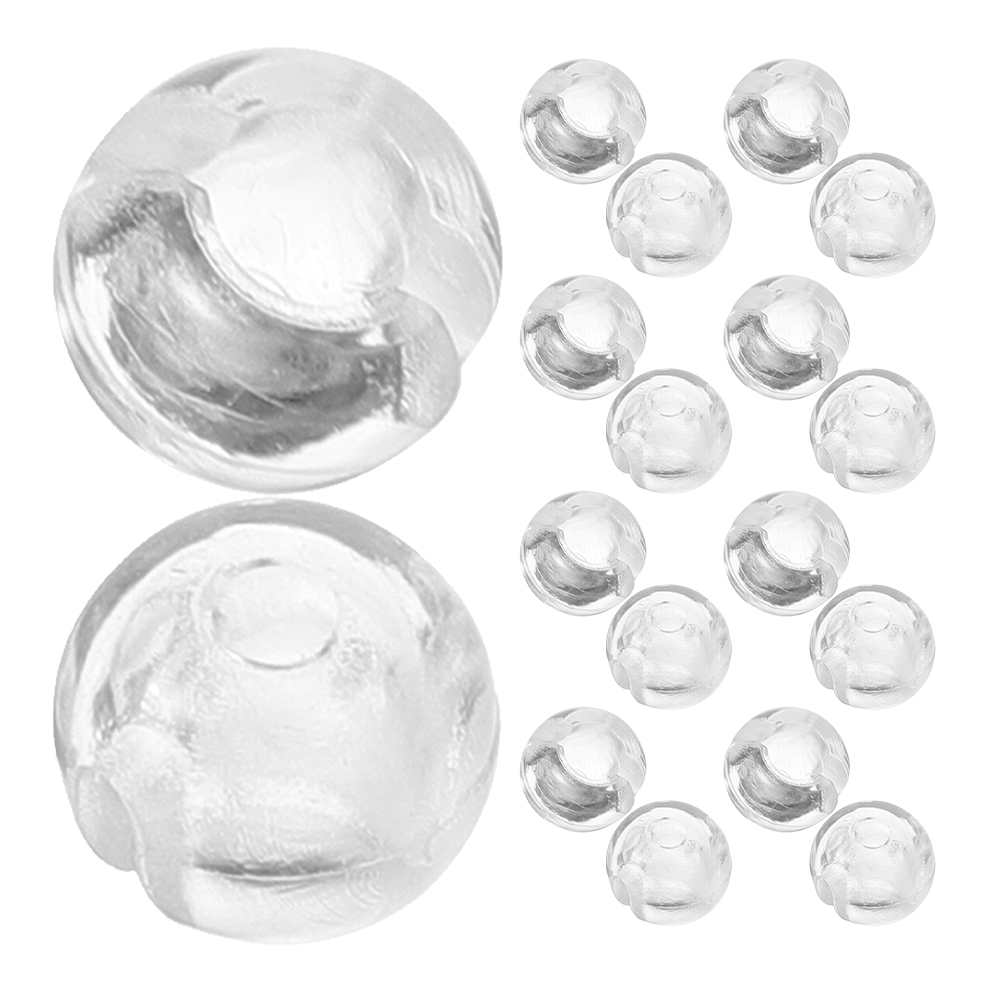 25 Stück Rollos Perlenkette crimpen halt Klare Perlenkette halt blind Kontrolle Kette Ball Stopper Jalousien Perlenzubehör
