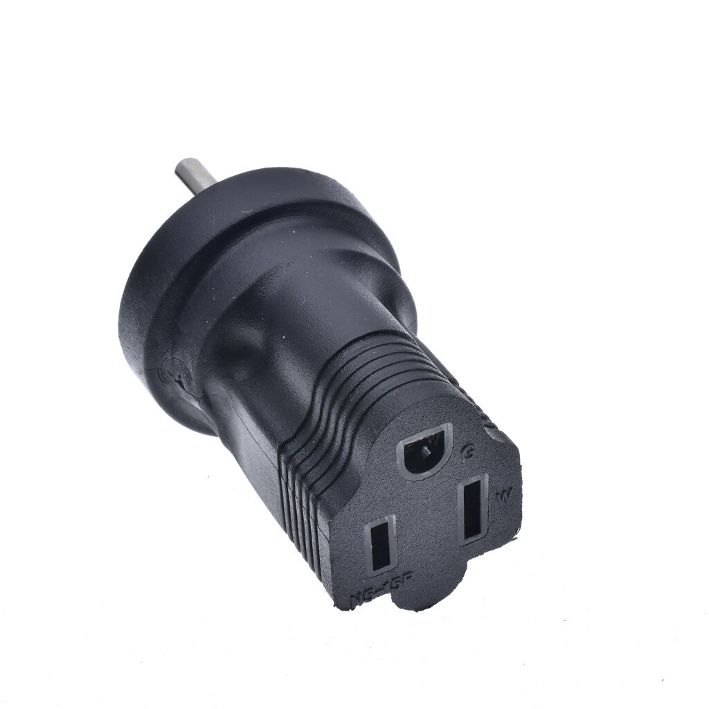 Nema 6-15P 15 AMP Male to NEMA 5-15R Comb Power Convert Adapter