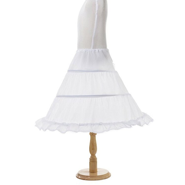 Petticoat Girl Wedding Skirt Slip Kids Girls Underskirt Children Clothes Ballet White Skirt 7 8 Years Petticoat