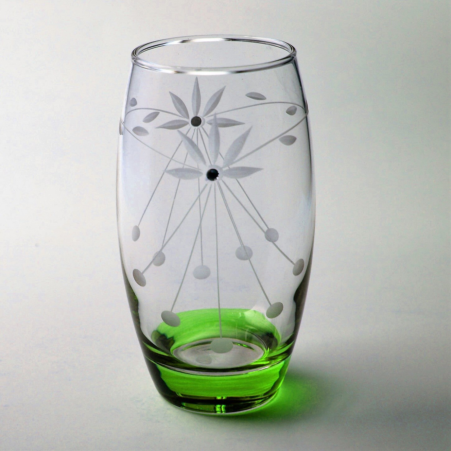 Pasabahce Crown Zirconia (Groen) 3 PCs Barrel Water-Soft Drink Cup