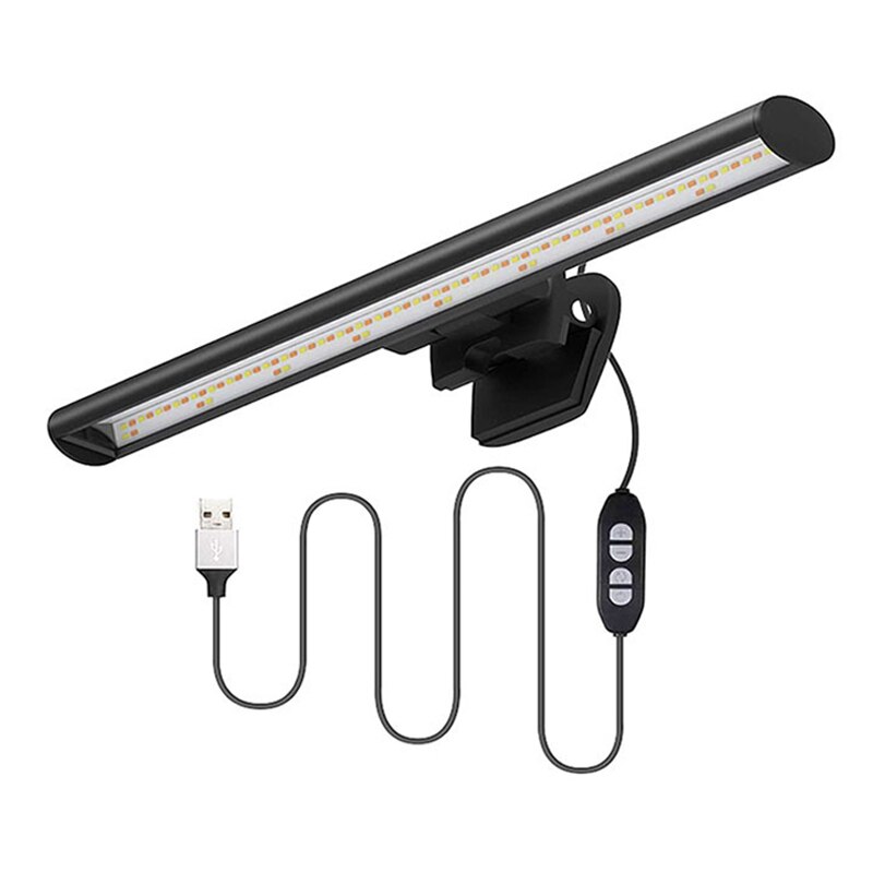 Led Desktop Tafellamp Oogbescherming Leeslamp Led Licht Dimbare Usb Bureaulampen Monitor Laptop Screen Lichtbalk