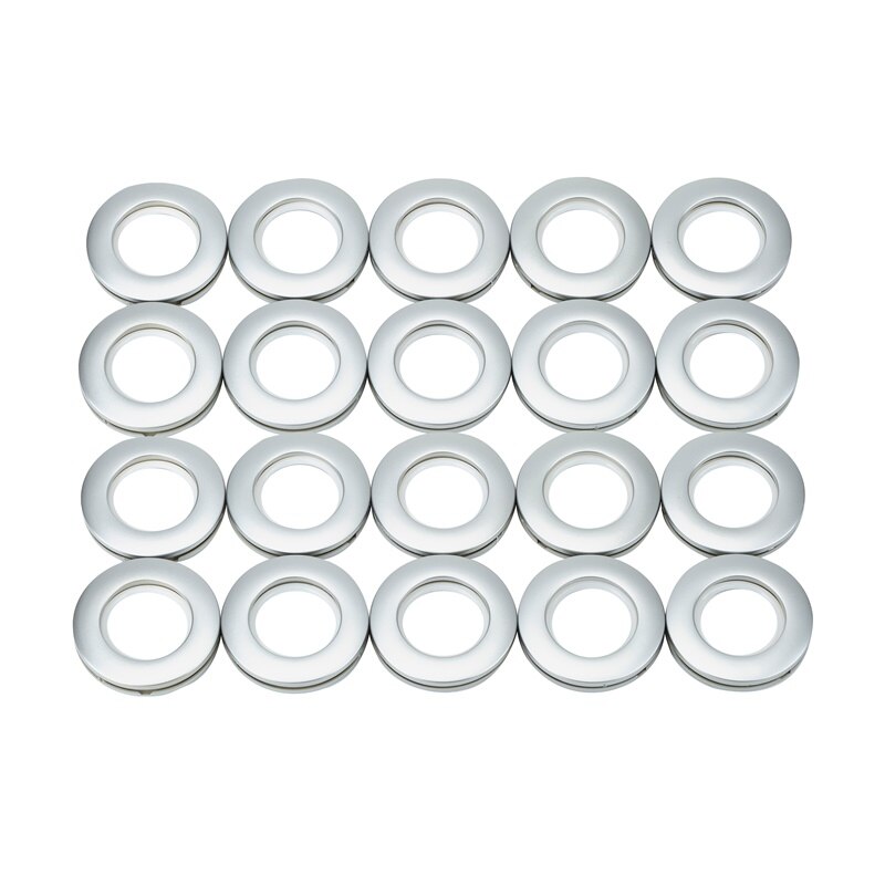 32 stk / sett abs badekar gardiner vinduer dusj hjem dekorasjon gardinkroker glid ringetone ørepynt praktisk hjem tilbehør