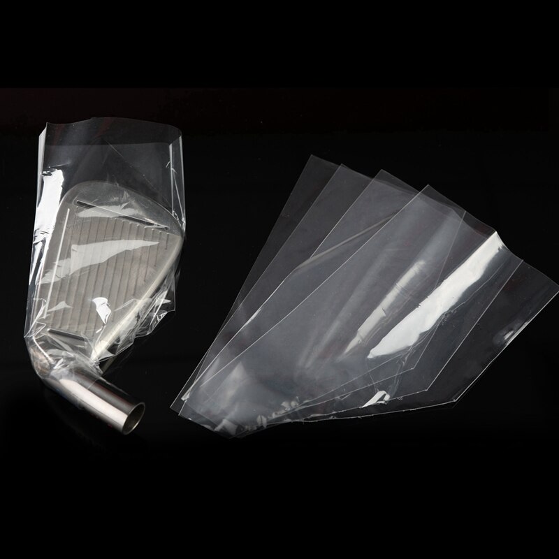 50Pcs Golf Heads Stickers Golf Club Heads PVC Heat Shrink Wrap Film