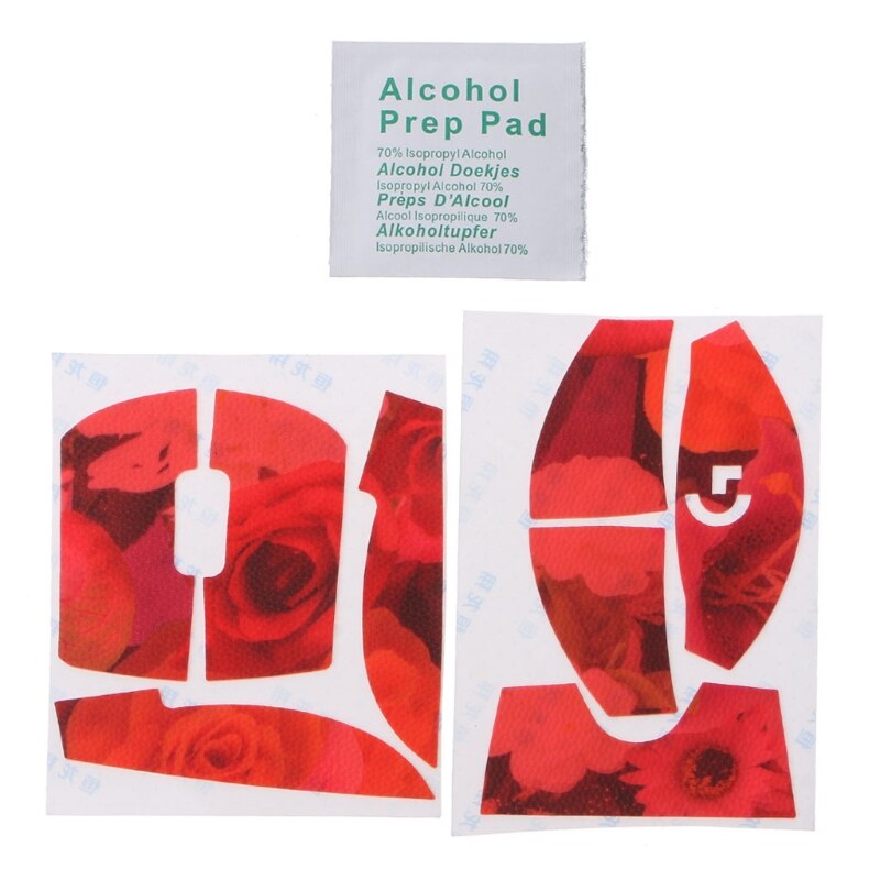 Suck Sweat Gaming Mice Skin Ultra-Thin Anti-Slip Sticker Mouse Grips Tape for Logitech G Pro Wireless Mouse 1 Set: A