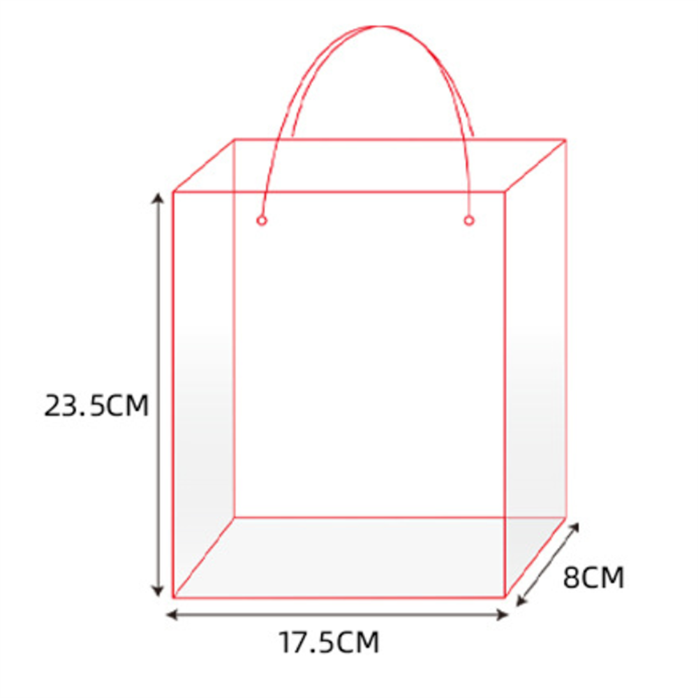 Christmas Bag Snowflake Christmas Kraft Paper Bag Candy Snack Portable Packaging Accessories Christmas Decorations