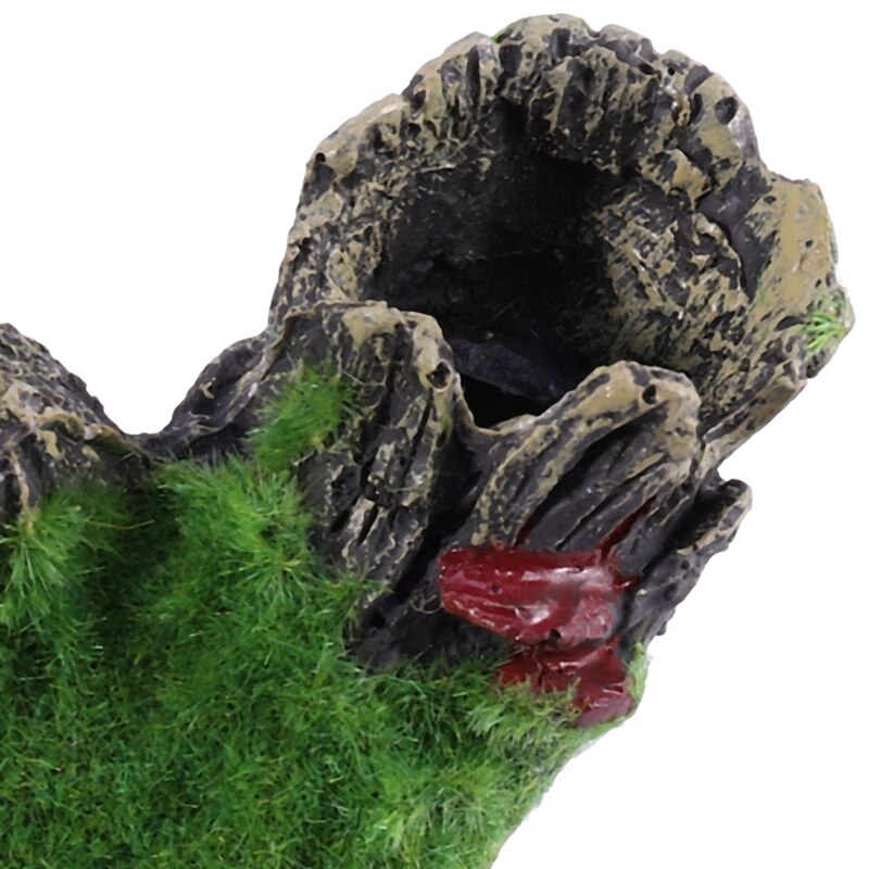 Fish Tank Decoration Accessories Moss Tree House Cave For Little Fish Aquarium Decorations