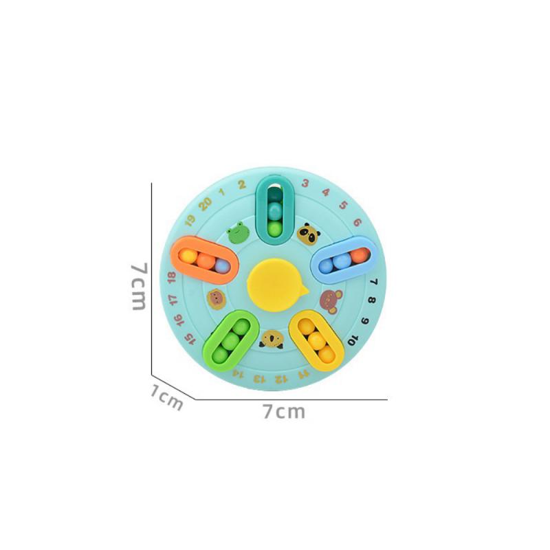 Rotierenden Magische Bohne Intelligenz Fingerspitze freundlicher Spielzeug Kreative betonen Linderung freundlicher Pädagogisches Spielzeug für Jungen Mädchen Würfel Spielzeug