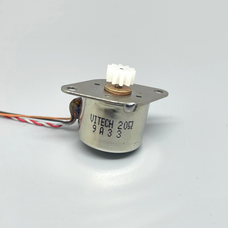 Motor paso a paso de 4 cables 2 fases miniatura, Mini 24byj DC 5V, Motor de engranaje paso a paso, longitud del eje de 6,5mm, Robot de juguete de bola de cristal DIY
