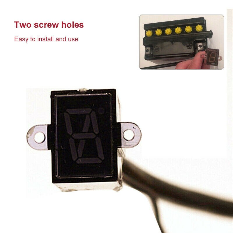 Universal Gear Display Indicator N-6 Speed Shift Clutch Lever Gauge Trim 0.03KG