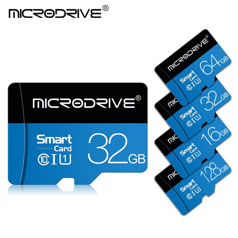 Micro Sd Tf Card 32Gb 64Gb 128 Gb Klasse 10 Flash Geheugen Microsd-kaart 8 16 32 64 128 Gb Voor Smartphone Adapter