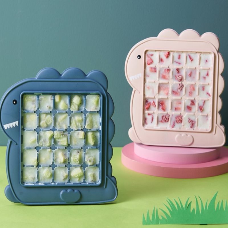 Leuke Cartoon Plastic Ijsbakje Maker Keuken Bar Diy Vierkante Vorm