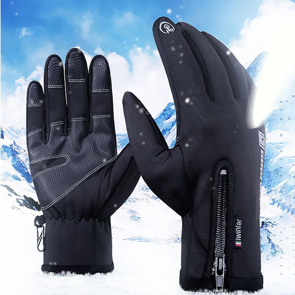 Mannen Vrouwen Winter Warm Waterdicht Winddicht Touch Screen Handschoenen Outdoor Sport Ski Handschoenen