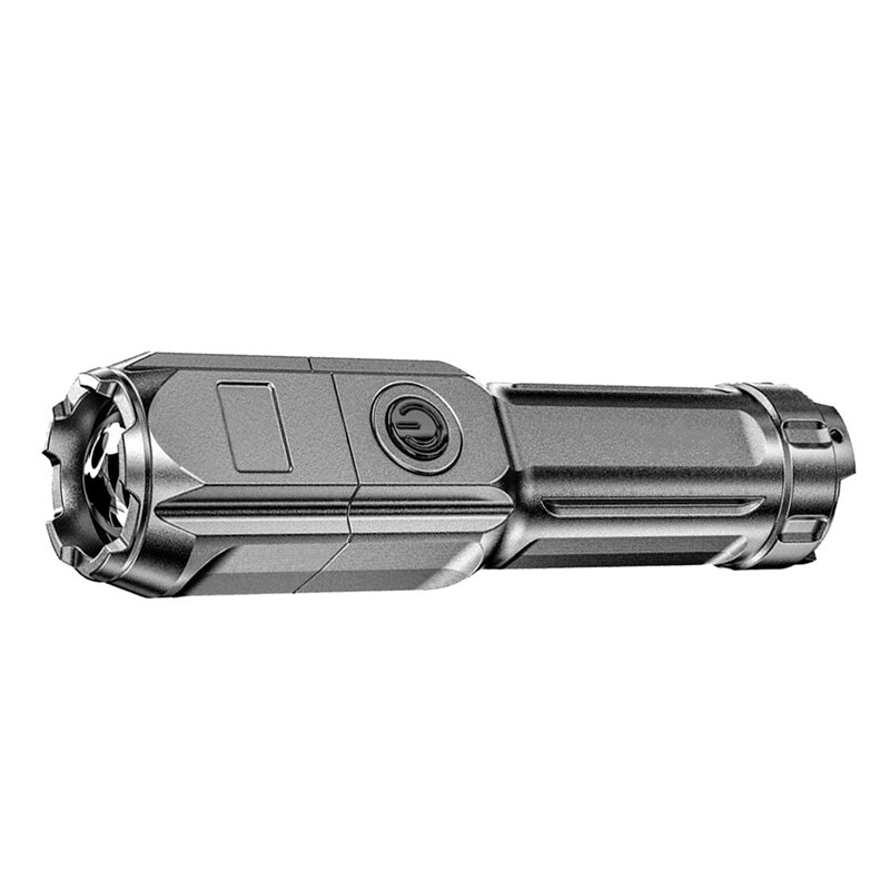 Led Flashlight Ultra Bright Torch Camping Light 4 Switch Mode Waterproof Zoomable Camping Bicycle Fishing Hiking Climbing Light: Default Title
