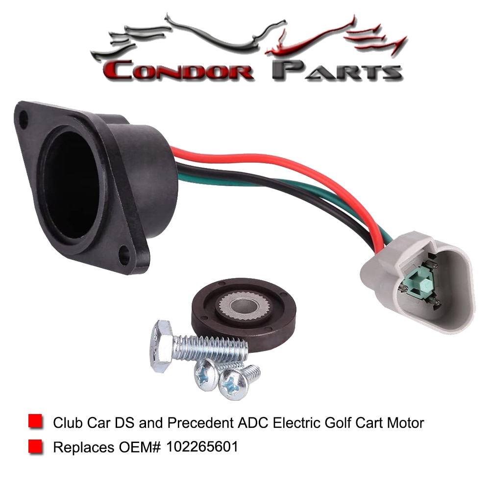 Condor Parts - Golf Cart IQ Speed Sensor for Club Car DS and Club Car Precedent With ADC Motor ONLY. Replaces OEM# 102265601