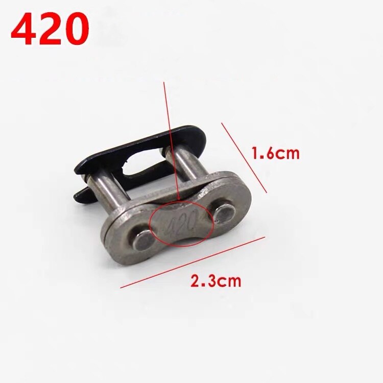 Motorrad Kette Schnalle Ring Link 420 428 520 530 630 Schwere Kette Anschluss Stecker Master Joint Link Dirt Bike Motorrad: 420