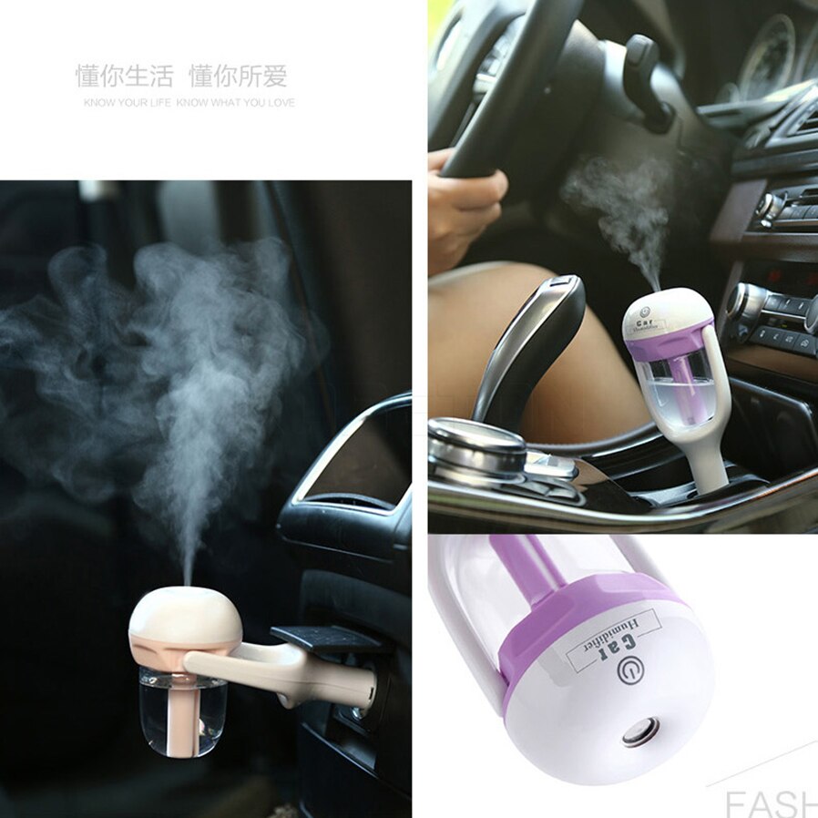 12V Auto Dampf Luftbefeuchter Luftreiniger Aroma Diffusor Ätherisches öl diffusor Aromatherapie Nebel Hersteller Fogger