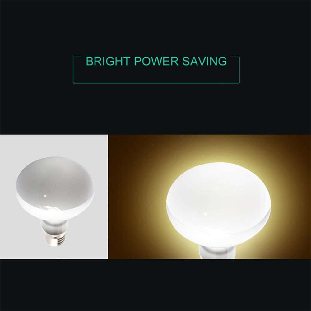 Lámpara de calefacción de cerámica infrarroja para reptiles y mascotas, bombilla de luz del emisor de calor de 25W, 50W, 75W, 110 wreptiles UVA, 220V y 100 V