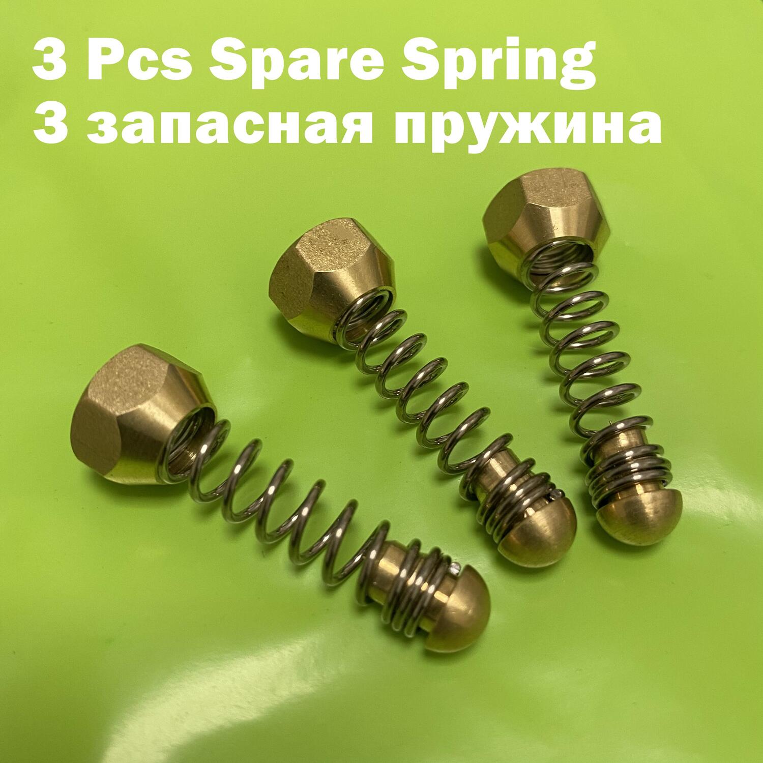 Tuyau de nettoyage à haute pression pour LAVOR, VAX, COMET, pour égouts et laveurs: 3 Spare Springs